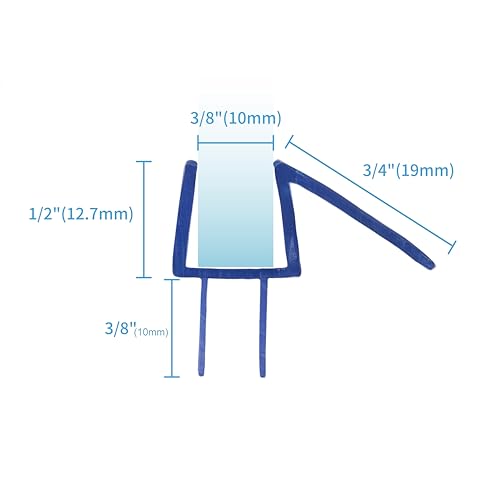 GENNHOPO 2-Pack ShowerDoor Bottom Seal view 2
