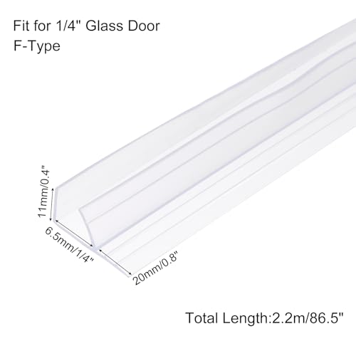 uxcell Shower Door Side Seal view 2