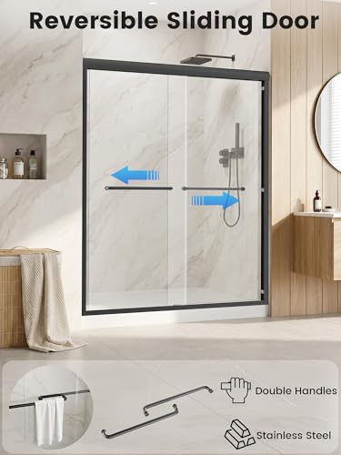 Shower Door 56-60" W x view 2