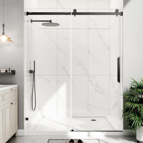 Frameless Shower Door 56-60" W