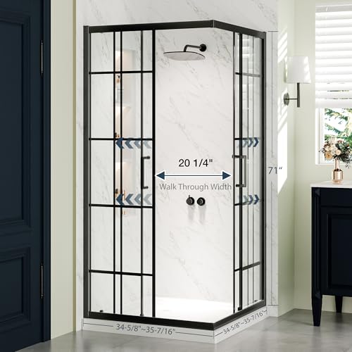 Comfystyle Corner Shower Enclosure 36 view 2