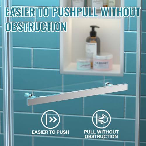 Comfystyle Neo-Angle Frameless Shower Door view 5