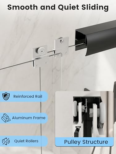 Bathtub Shower Door 56-60" W view 3