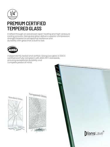 Frameless Shower Door 56-60" W view 3
