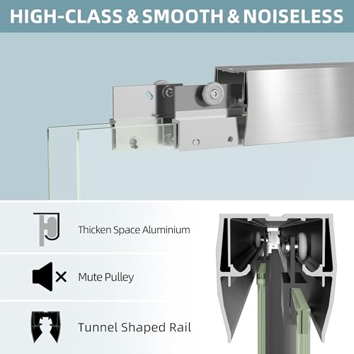GETPRO Sliding Tub Shower Door view 4