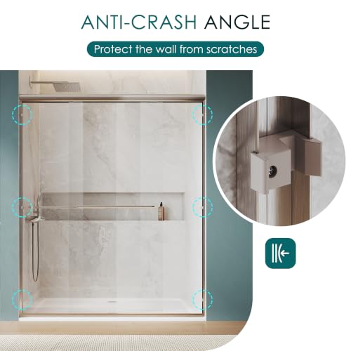ELEGANT Double Sliding Shower Door view 5