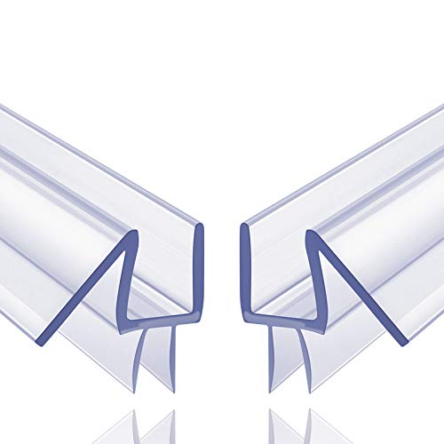 2-Pack Butecare Frameless Shower Door