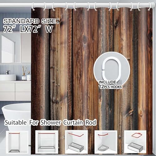 Ydbkt Stall Fabric Shower Curtain view 5