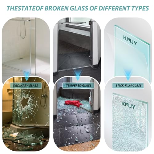 KPUY Glass Shower Door 55-60" view 4