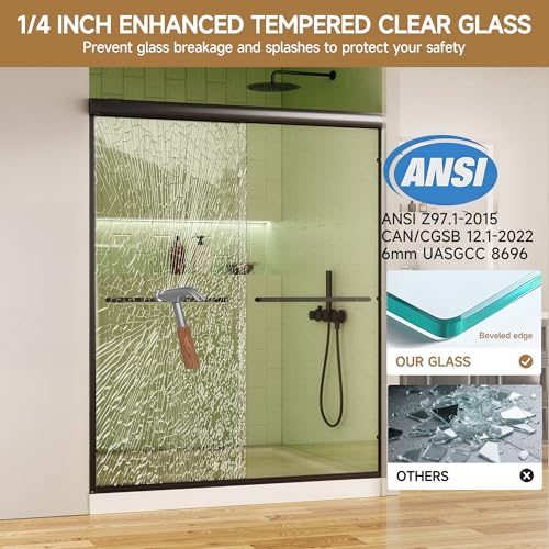 Shower Doors 56–60" W x view 2