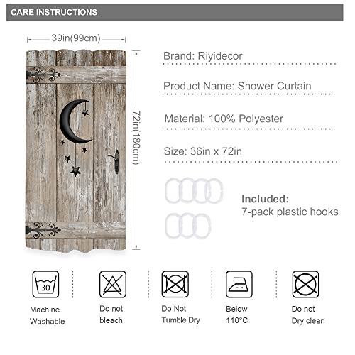 Riyidecor Small Stall Barn Door view 3
