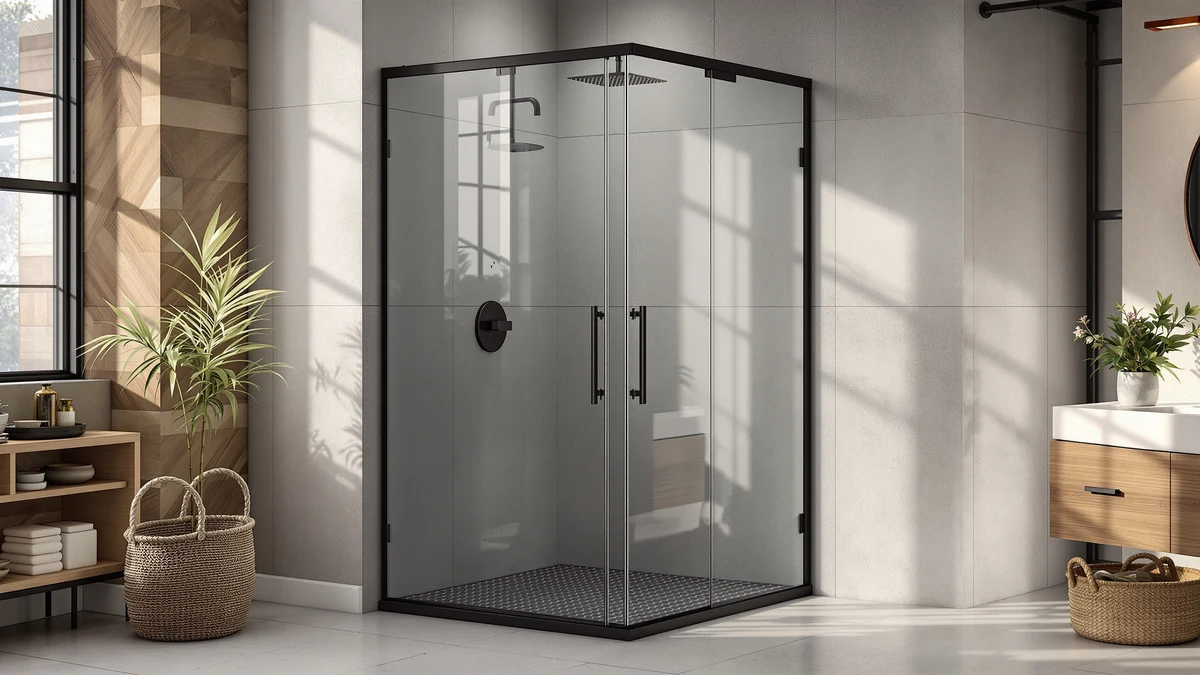 Comfystyle Frameless Corner Shower Review comparison